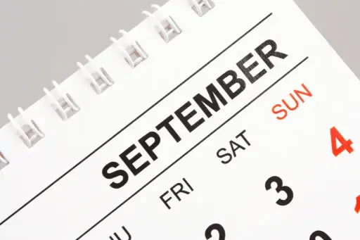 PIANO PER SETTEMBRE